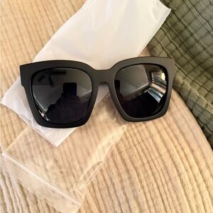 Black Square Sunglasses